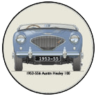 Austin Healey 100 1953-55 Coaster 6
